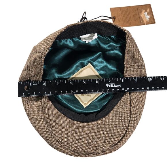 Patrick Francis Ireland Men Medium Tweed Flat Cap Dublin Souvenir NWT Wool Blend - Picture 9 of 9